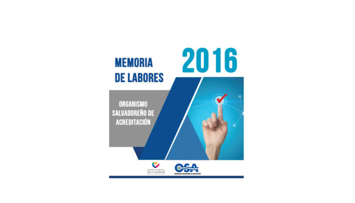 MEMORIA DE LABORES 2016